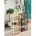 Kệ Sách Khung Sắt - Mặt Gỗ